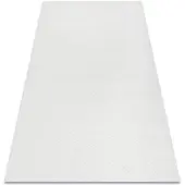 Rugsx Matta CASABLANCA PLUS kräm Enfärgad, ögla 150x250 cm