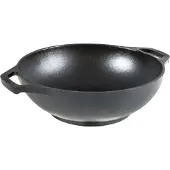Lodge Manufacturing Company L9MW Mini Wok Gjutjrn 9" Svart