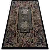 Rugsx Ullmatta POLONIA Mozaika, mosaik orientalisk mörkblå 200x300 cm