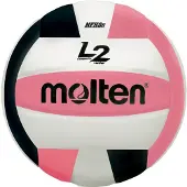 Molten Premium Competition L2 Volleyboll NFHS Godknd Svart/Rosa/Vit