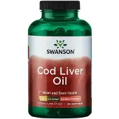 Swanson Health - Cod Liver Oil Variationer 700mg Double-Strength - 30 softgels