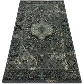 Rugsx Ullmatta POLONIA Dukato Ornament iron grön 170x235 cm