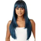 Outre Lace Front Peruk -Perfect Hair Line 13X6 - Katrina (CHOCLAD SWIRL)