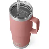 Yeti Rambler 25 oz halmmugg Vakuumisolerad rostfritt stl Sandsten Rosa