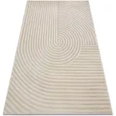 Rugsx Matta BALANCE 1921 taupe - Geometrisk, strukturell, glamour 120x170 cm