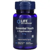 Life Extension , Essential Youth L-Ergothioneine, 5 mg, 30 Vegetarian Capslar