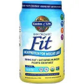 Garden of life , RAW Ekologisk Fit, Högt Protein för Vägt Förlust, Vanilj, 32,8 oz (930 g)
