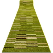 Rugsx Löpare HEAT-SET FRYZ NELI grön 60 cm 60x250 cm