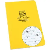 Rite in the rain Soft Cover Book, 10x18cm - Gul