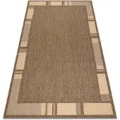 Rugsx MATTA SIZAL FLOORLUX 20195 kaffee / mais 140x200 cm