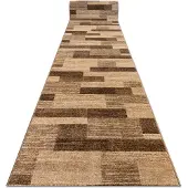 Rugsx Löpare KARMEL Deski brädor nöt 100cm 100x610 cm