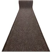 Rugsx Löpare anti-halk MALAGA brun 7058 100 cm 100x840 cm