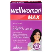 Vitabiotics Wellwoman Max - 84 tabletter/kapslar