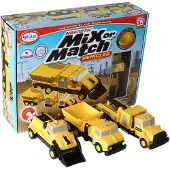 Malik MalBlo magnetiska byggfordon