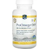 Nordic Naturals ProOmega 3-6-9, Lemon, 1 000 mg, 120 Soft Gels (500 mg per Capsule)