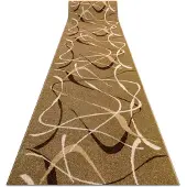 Rugsx Löpare HEAT-SET FRYZ CHOCO nut 70 cm 70x170 cm