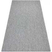 Rugsx Matta SISAL SION A5165A Melange Platt vävd grå 80x150 cm
