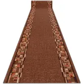 Rugsx Löpare anti-halk BOMBAY brun 100cm 100x770 cm