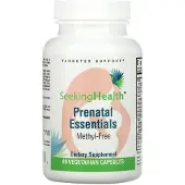 Seeking Health , Prenatal Essentials, Methyl-Free, 60 Vegetarian Capsules