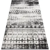 Rugsx Modern matta MUNDO E0592 etnisk utomhus beige / svart 160x220 cm