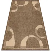 Rugsx MATTA SISAL FLOORLUX 20078 kaffee / mais 160x230 cm