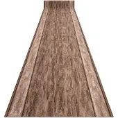Rugsx Löpare anti-halk RAMA gum brun 80cm 80x660 cm