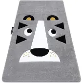Rugsx Matta PETIT LION lejon grå 200x290 cm