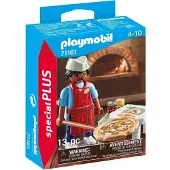 Playmobil SpecialPlus - Pizza Kock - 71161 - 13 Delar - - One Size - Leksaker