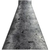 Rugsx Löpare anti-halk MARL Betong, gummi grå 100 cm 100x350 cm