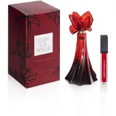 Christian Siriano Ooh La Rouge Eau de Parfum Spray fr kvinnor 3,4 ounces + lppglans 0,21 oz