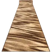 Rugsx Löpare HEAT-SET FRYZ ARABICA brun 100 cm 100x260 cm