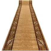Rugsx Löpare BCF FELIKS old guld 140 cm 140x1000 cm
