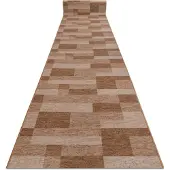 Rugsx Löpare anti-halk ICONA gum beige 67cm 67x710 cm