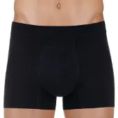 Protechdry - Tv?ttbar urininkontinens Bomull Boxershorts Underkl?der f?r m?n med fr?mre absorberande omr?de Svart XX-Large