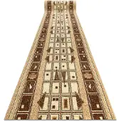 Rugsx Löpare BCF JETTA beige 100 cm 100x570 cm