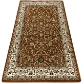 Rugsx Matta ROYAL ADR design 1745 brun 100x200 cm