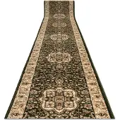 Rugsx Löpare HEAT-SET ROYAL AGY 0521 grön 90 cm 90x100 cm