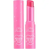 Too Faced Kissing Juicy Tint | terfuktande lppfrgning med Color + Shine Strawberry Frosting