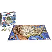4D Cityscape USA History Time Puzzle