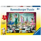 Ravensburger Ballet Repetition 60-bitars pussel fr barn - 05165 - Varje bit r unik. Delar passar perfekt ihop