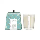 Pure Living Lucia - Soy Candle (50hrs)-Watercress & Chai Tea