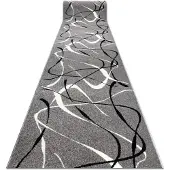 Rugsx Löpare SILVER CHOCO grå 80 cm 80x860 cm
