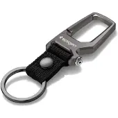 Spigen Carabiner Key Ring Clip Car Keychain Clip Bottle Opener Key Chain Ring fr mn och kvinnor - Gunmetal