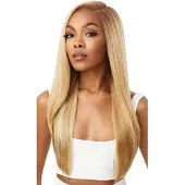 Outre Perfect Hairline Synthetic 13X6 Faux Scalp Lace Front Peruk - Jaylani