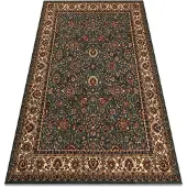 Rugsx Ullmatta KASHQAI 4362 410 prydnad grön / beige 200x300 cm