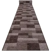 Rugsx Löpare anti-halk ICONA gum brun 100cm 100x860 cm