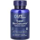 Life Extension Super Bio-Kurkumin, Turmeric Extrakt, 60 Vegetariska Kapslar