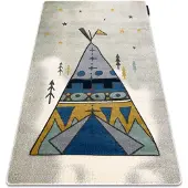 Rugsx Matta PETIT TIPI grå 160x220 cm