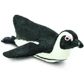 Safari Ltd. South African Penguin Figurine - Handmlad livsliknande 3.16 " Modellfigur - Utbildningsleksak fr pojkar flickor och barn ldrar 3+