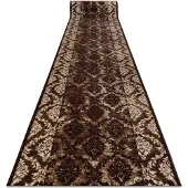 Rugsx Löpare anti-halk ROMANCE 80 cm brun 80x130 cm